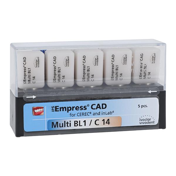 IPS Empress CAD Multi Milling Blocks C14 BL1 For CEREC 5/Bx