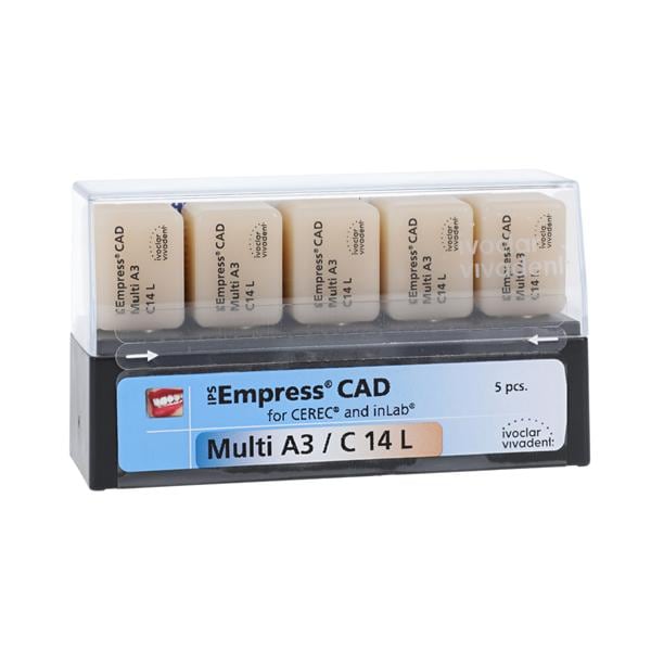 IPS Empress CAD Multi Milling Blocks C14L A3 For CEREC 5/Bx