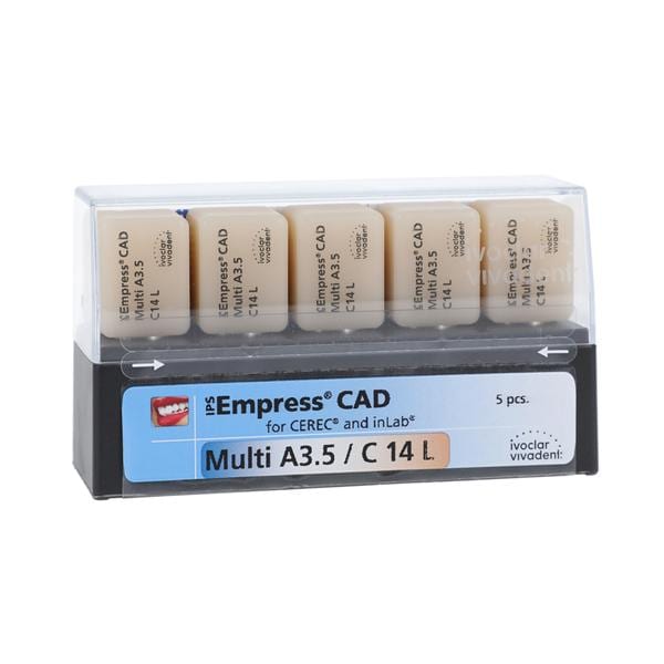 IPS Empress CAD Multi C14L A3.5 For CEREC 5/Bx