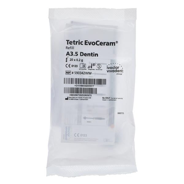 Tetric EvoCeram Universal Composite A3.5 Dentin Cavifil Refill 20/Bx