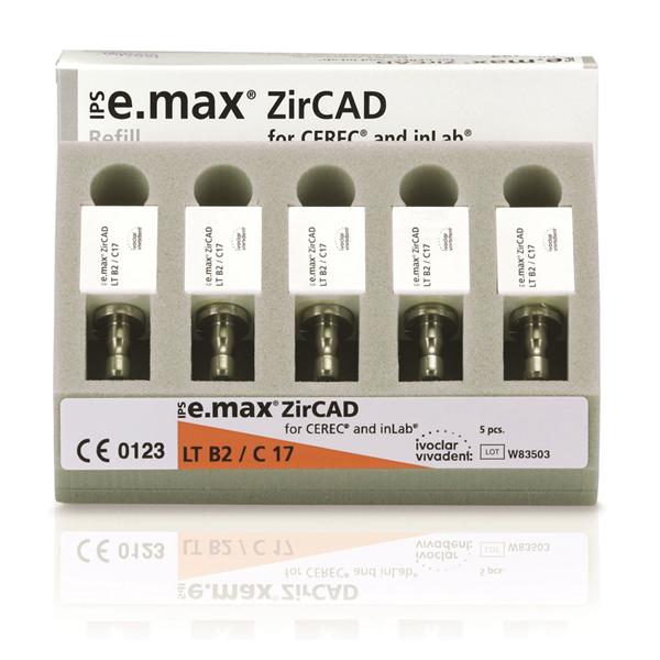 IPS e.max ZirCAD LT Milling Blocks C17 B2 For CEREC 5/Bx