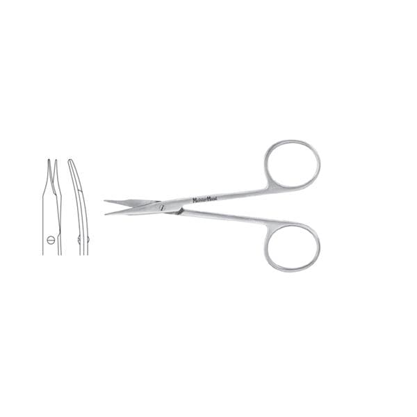 Meister-Hand Stevens Tenotomy Scissors Curved 4-1/8" Stainless Steel Ea