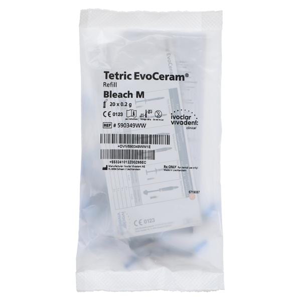 Tetric EvoCeram Universal Composite Bleach M Bleach Cavifil Refill 20/Bx