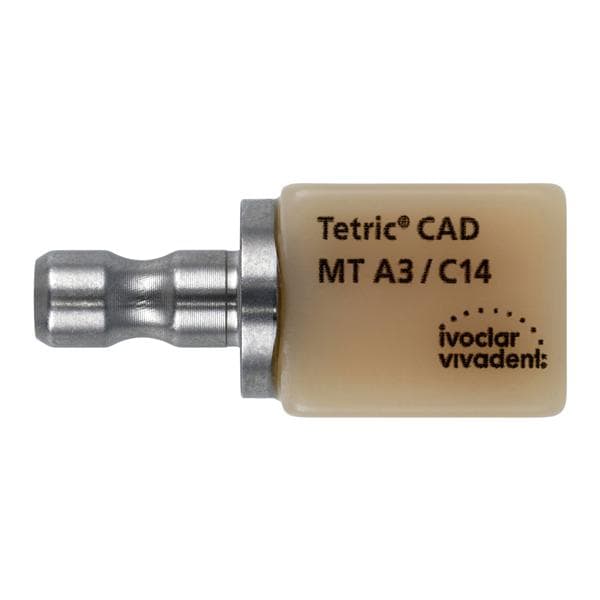 Tetric CAD MT Milling Blocks C14 A3 For CEREC 5/Pk
