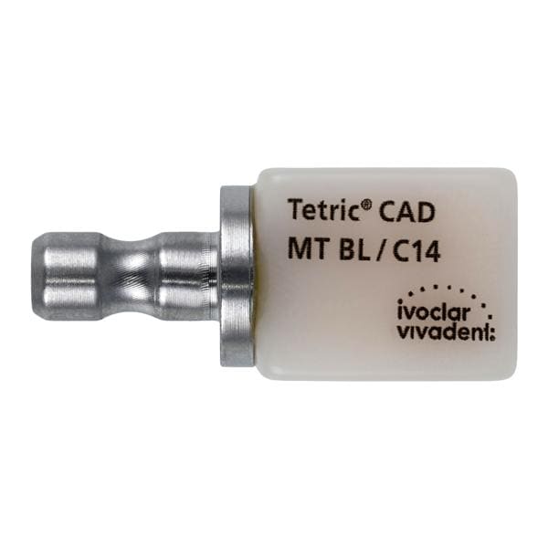 Tetric CAD MT Milling Blocks C14 BL For CEREC 5/Pk