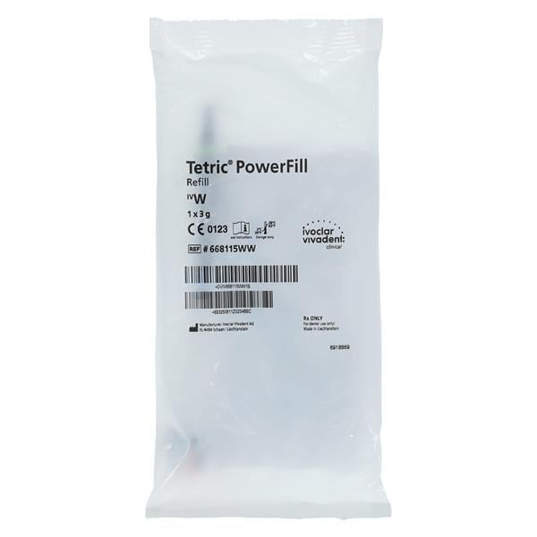Tetric PowerFill Bulk Fill Composite IVW Syringe Refill Ea