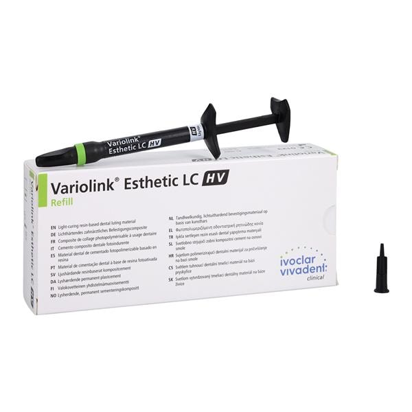 Variolink Esthetic LC HV Automix Cement Light + 2 Gm Refill Ea