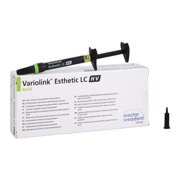 Variolink Esthetic LC HV Automix Cement Warm 2 Gm Refill Ea