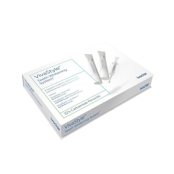 VivaStyle At Home Tooth Whitening System Kit 32% Carbamide Peroxide 3/Pk
