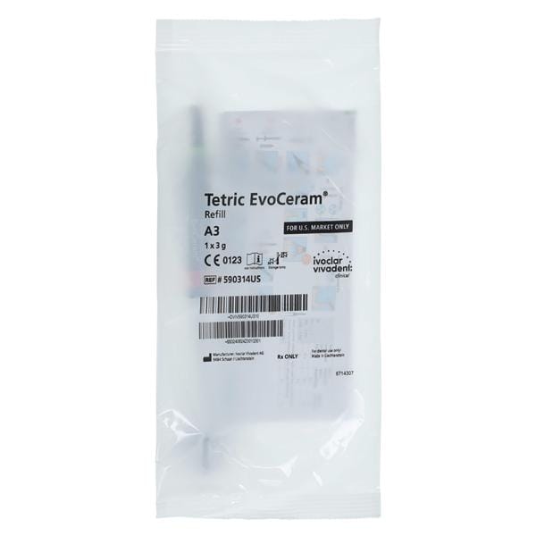 Tetric EvoCeram Universal Composite A3 Syringe Refill