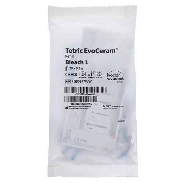 Tetric EvoCeram Universal Composite Bleach L Bleach Cavifil Bulk Refill 20/Bx