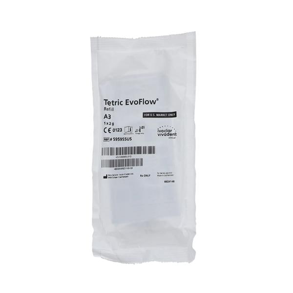Tetric EvoFlow Flowable Composite A3 Syringe Refill 2gm/Ea