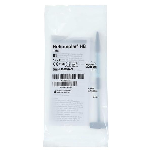 Heliomolar HB Packable Composite B1 Syringe Refill Ea
