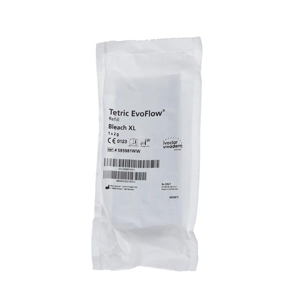 Tetric EvoFlow Flowable Composite Bleach XL Syringe Refill 2gm/Ea