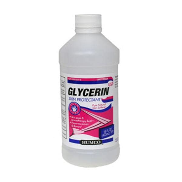 Liquid Protectant Glycerin 99.5% 16oz Natural Skin 12Bt/Ca