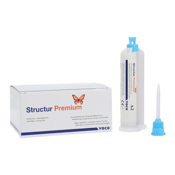 Structur Premium Temporary Material 75 Gm Shade A2 Cartridge Refill Package