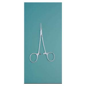 Halsted Mosquito Hemostatic Forcep Straight 5" Stainless Steel Autoclavable Ea