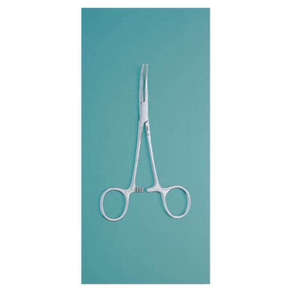 Kelly Hemostatic Forcep Curved 5-1/2" Stainless Steel Autoclavable Ea