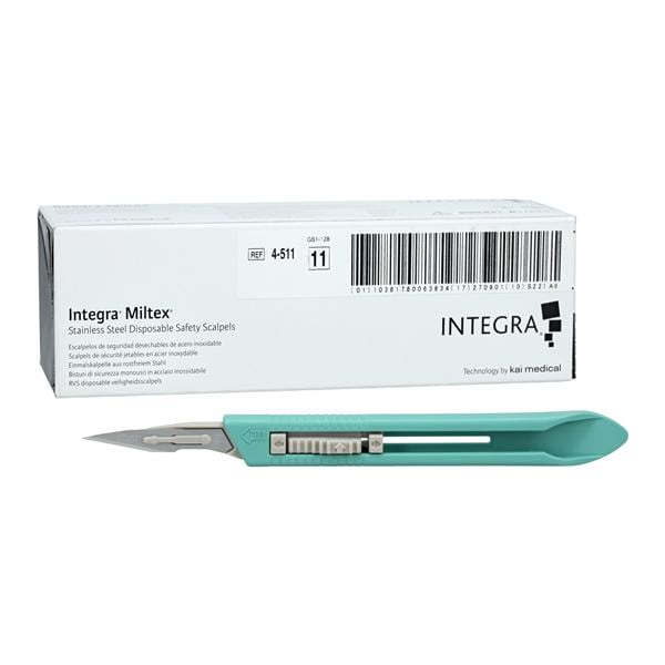 Disposable Safety Safety Scalpel #11 Plastic/Stainless Steel Sterile