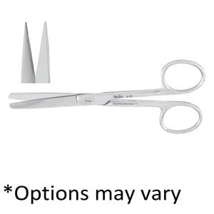 Operating Scissors Straight Stainless Steel Autoclavable Reusable Ea
