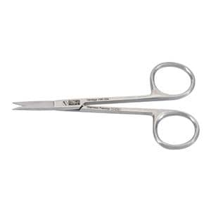 Vantage Iris Scissors Straight 4-1/8" Stainless Steel Ea