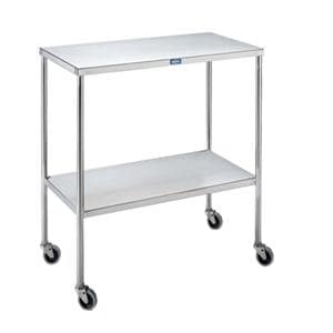 Instrument Table 20x36x34" 3" Casters