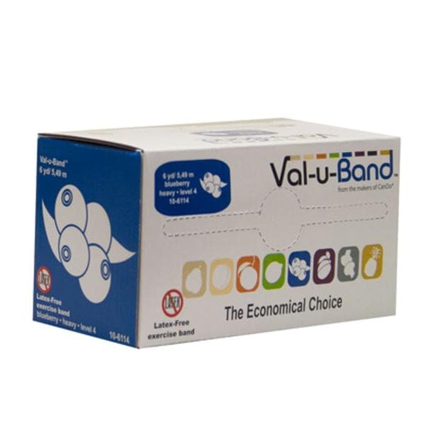 Val-u-Band Exercise Band 6ydx5" Blueberry Level 4
