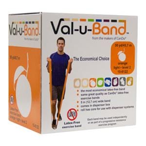 Val-u-Band Exercise Band 50ydx5" Orange Level 2