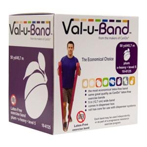 Val-u-Band Exercise Band 50ydx5" Plum Level 5