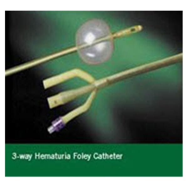 Lubricath Catheter Foley 22Fr 30cc Lng Rnd Tp Hmtr Hydrphlc Ct 3Wy 5/Ca