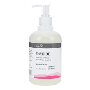 SoftCide Gel Soap 16 oz Pump Top Bottle 6/Ca