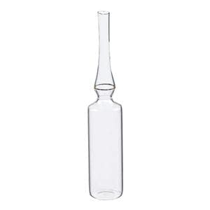 Wheaton Pre-Scored Ampule Borosilicate Glass Clear 10mL 144/Ca