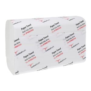Hand Towel Multifold Disposable 100% Recy Fbr 1 Ply 9.2 in x 9.4 in Wt 16/Ca