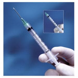 Integra Hypodermic Needle 23gx1" Turquoise Safety 100/Bx, 10 BX/CA