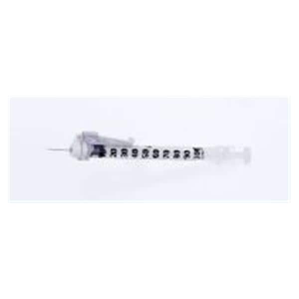 SafetyGlide Insulin Syringe/Needle 31gx6mm 0.3cc Safety Low Dead Space 400/Ca