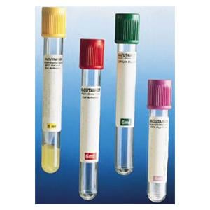 Vacutainer Venous Blood Collection Tube Yellow 8.5mL Cnvntnl Clsr Gls 100/Bx