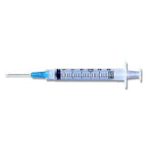 Hypodermic Syringe/Needle 21gx1-1/2" 3cc Green Conventional LDS 100/Bx