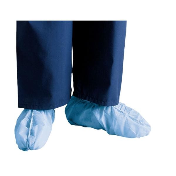 Shoe Cover Nonwoven Spunbonded Polypropylene Universal Blue 100/Bx