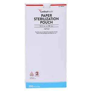 Sterilization Pouch Self Seal 5.5 in x 10 in 200/Bx