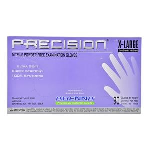 Precision Nitrile Exam Gloves X-Large Violet Non-Sterile