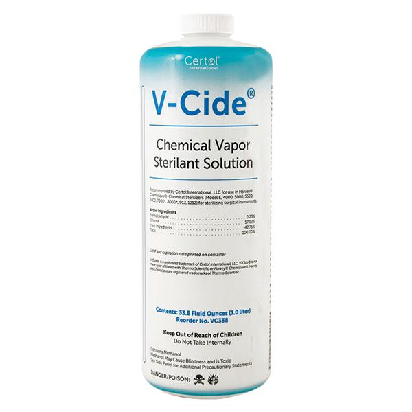 V-Cide Sterilant Solution 1 Liter Ea