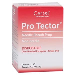 ProTector Single Handed Needle Sheath Prop Disposable 100/Bx, 10 BX/CA
