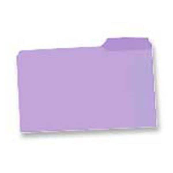Color File Folder Legal Size 1/3 Cut Lavender 100/Box 100/Bx