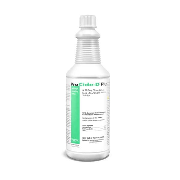ProCide-D Plus Sterilant Disinfectant 3.4% Glutaraldehyde 4 Quart 32 oz
