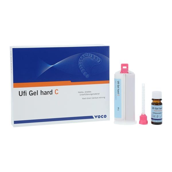 Ufi Gel Reline Material Hard C Kit Self Cure 80Gm