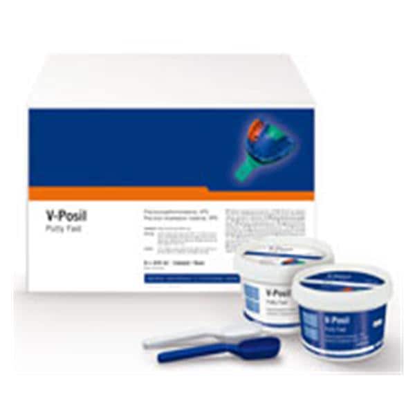 V-Posil Impression Material Fast Set 450 mL Putty Package 8/Pk