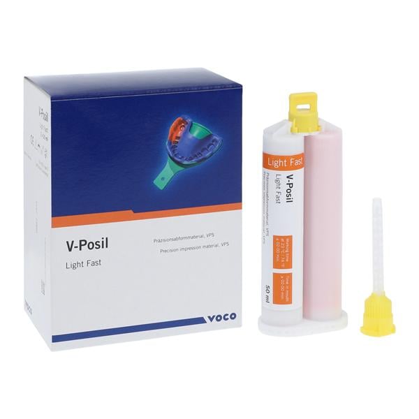 V-Posil Impression Material Fast Set 50 mL Light Body Cartridge Refill 2/Pk