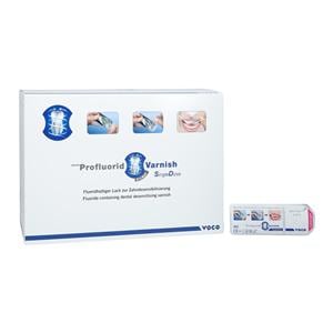 ProFluorid Fluoride Treatment Varnish 5% NaF 0.4 mL Bubblegum 200/Bx
