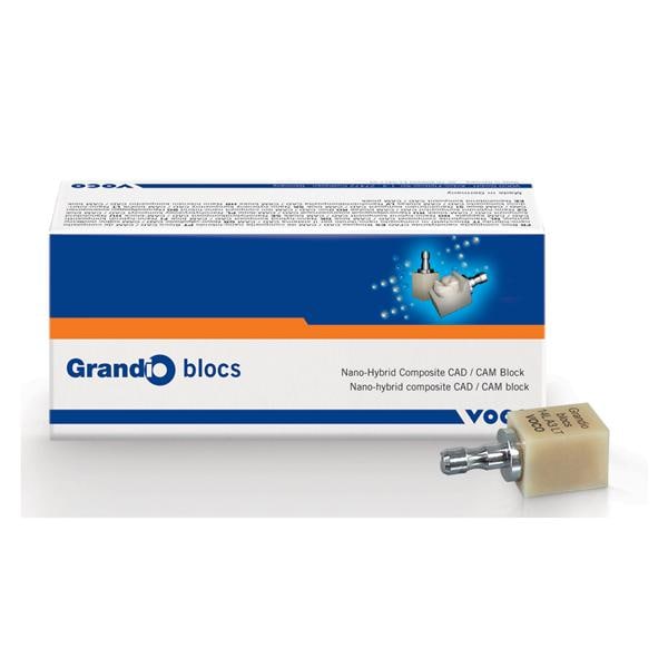 Grandio blocs HT Milling Blocks 14L A2 For CEREC 5/Pk