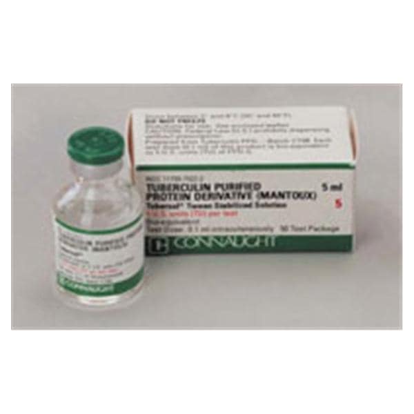 Tubersol PPD Tuberculin Injection 5TU/0.1mL 50 Tests MDV 5ml/Vl